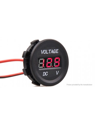 0.8" 3-Digit LED Voltmeter for Car / Motorcycle