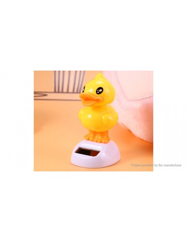 Solar Shaking Little Duck Environment-friendly Ornamentation