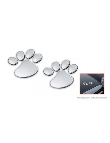 3D Footprint Styled Car Decoration Decal Stickers