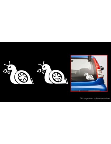 Snails Styled Car Decoration Decal Sticker (2-Pack)