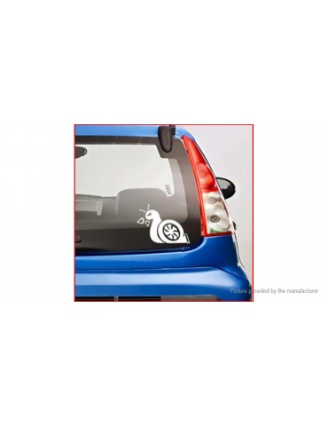 Snails Styled Car Decoration Decal Sticker (2-Pack)