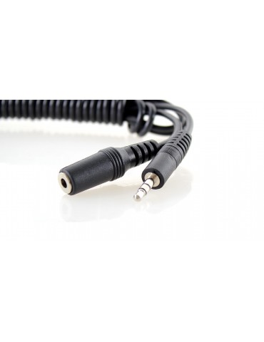 3.5MM Male-Female Audio Extension Cable - Black (300cm)