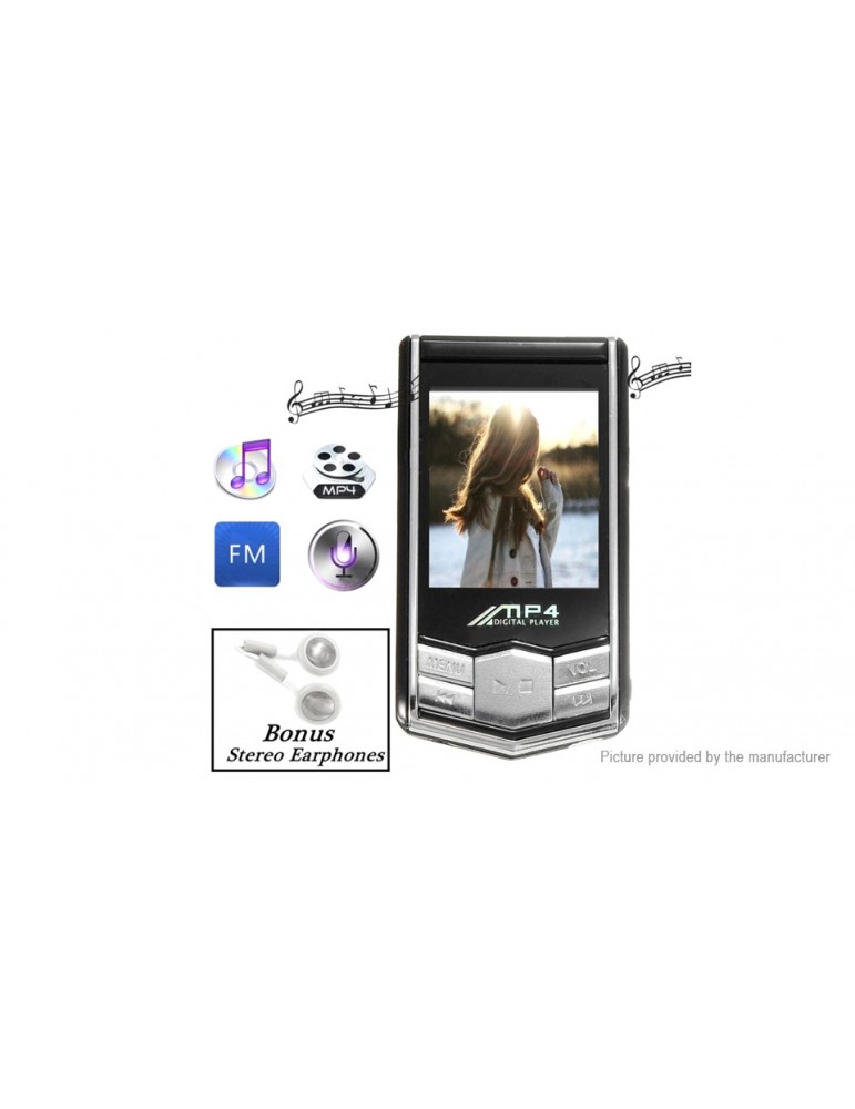 1.8'' LCD MP3 MP4 Music Media Player (16GB/US)