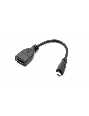 Compact HDMI Female to Micro HDMI Male Connection Cable