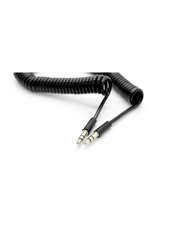 3.5mm Male to Male Coiled Cable (300cm)